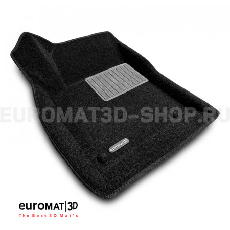 Текстильные 3D коврики Euromat3D Business в салон для Chevrolet Cruze (2009-) № EMC3D-001504