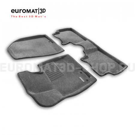 Текстильные 3D коврики Euromat3D Business в салон для Kia Sportage SL (2010-2015) № EMC3D-002707G Серые Текстильные 3D коврики Euromat3D Business в салон для Kia Sportage SL (2010-2015) № EMC3D-002707G Серые