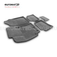 Текстильные 3D коврики Euromat3D Business в салон для Kia Rio (2017-) № EMC3D-002931G Серые Текстильные 3D коврики Euromat3D Business в салон для Kia Rio (2017-) № EMC3D-002931G Серые