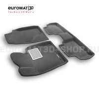 Текстильные 3D коврики Euromat3D Lux в салон для Kia Ceed (2012-2018) № EM3D-002706G Серые Текстильные 3D коврики Euromat3D Lux в салон для Kia Ceed (2012-2018) № EM3D-002706G Серые