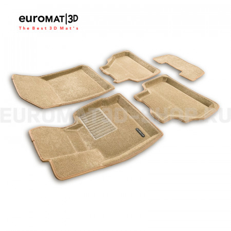 Текстильные 3D коврики Euromat3D Business в салон для Bmw X4 (F26) (2015-2017) № EMC3D-001210T Бежевые Текстильные 3D коврики Euromat3D Business в салон для Bmw X4 (F26) (2015-2017) № EMC3D-001210T Бежевые