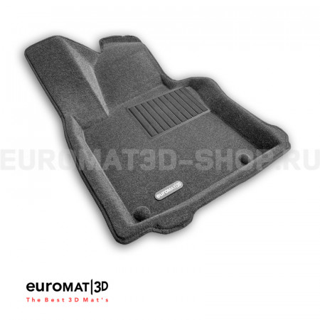 Текстильные 3D коврики Euromat3D Business в салон для Skoda Octavia A5 (2004-2013) № EMC3D-004502G Серые Текстильные 3D коврики Euromat3D Business в салон для Skoda Octavia A5 (2004-2013) № EMC3D-004502G Серые