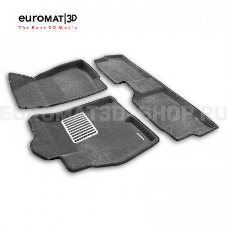 Текстильные 3D коврики Euromat3D Lux в салон для Chery Tiggo 7 PRO (2019-) № EM3D-001421G Серые Текстильные 3D коврики Euromat3D Lux в салон для Chery Tiggo 7 PRO (2019-) № EM3D-001421G Серые
