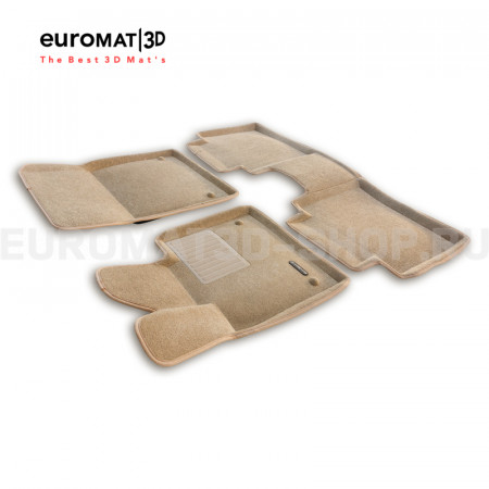 Текстильные 3D коврики Euromat3D Business в салон для Voyah Free (2021-) № EMC3D-005700T Бежевые Текстильные 3D коврики Euromat3D Business в салон для Voyah Free (2021-) № EMC3D-005700T Бежевые