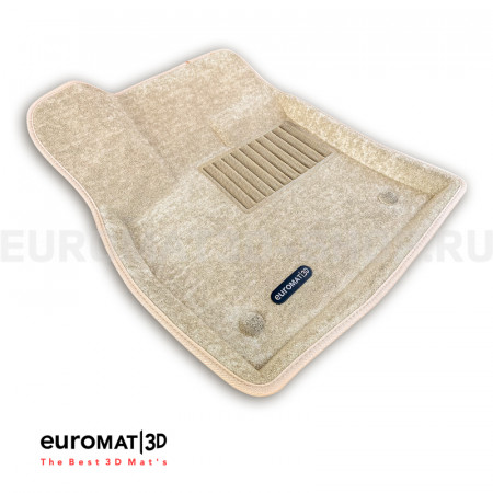 Текстильные 3D коврики Euromat3D Business в салон для Geely Atlas (2024-) № EMC3D-001414T Бежевые Текстильные 3D коврики Euromat3D Business в салон для Geely Atlas (2024-) № EMC3D-001414T Бежевые