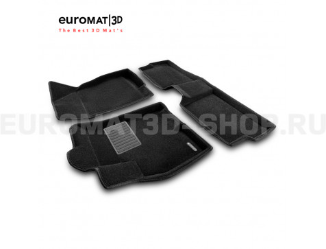Текстильные 3D коврики Euromat3D Business в салон для Tenet T7 (2025-) № EMC3D-001421